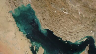 London's presence in the Persian Gulf is decreasing