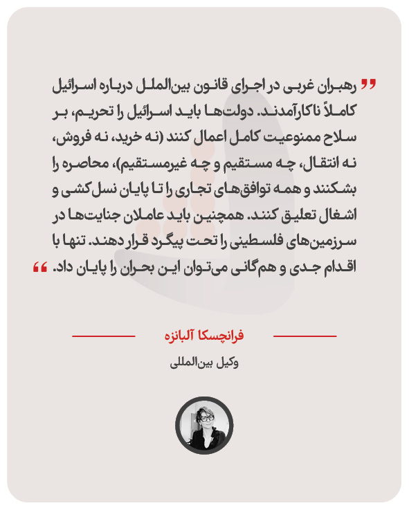 فرانچسکا آلبانزه - وکیل بین‌المللی