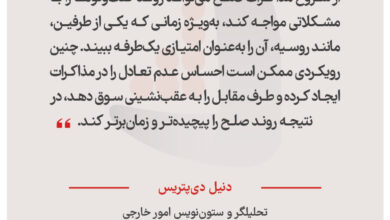 دنیل دی‌پتریس - تحلیلگر و ستون‌نویس امور خارجی