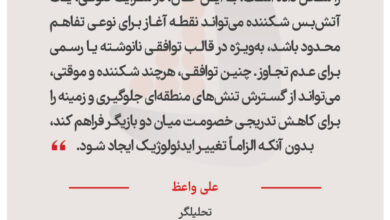 علی واعظ - تحلیلگرر