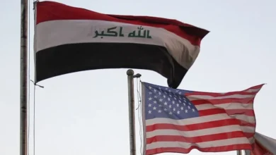 پرچم عراق و آمریکا _ اطلس دیپلماسی