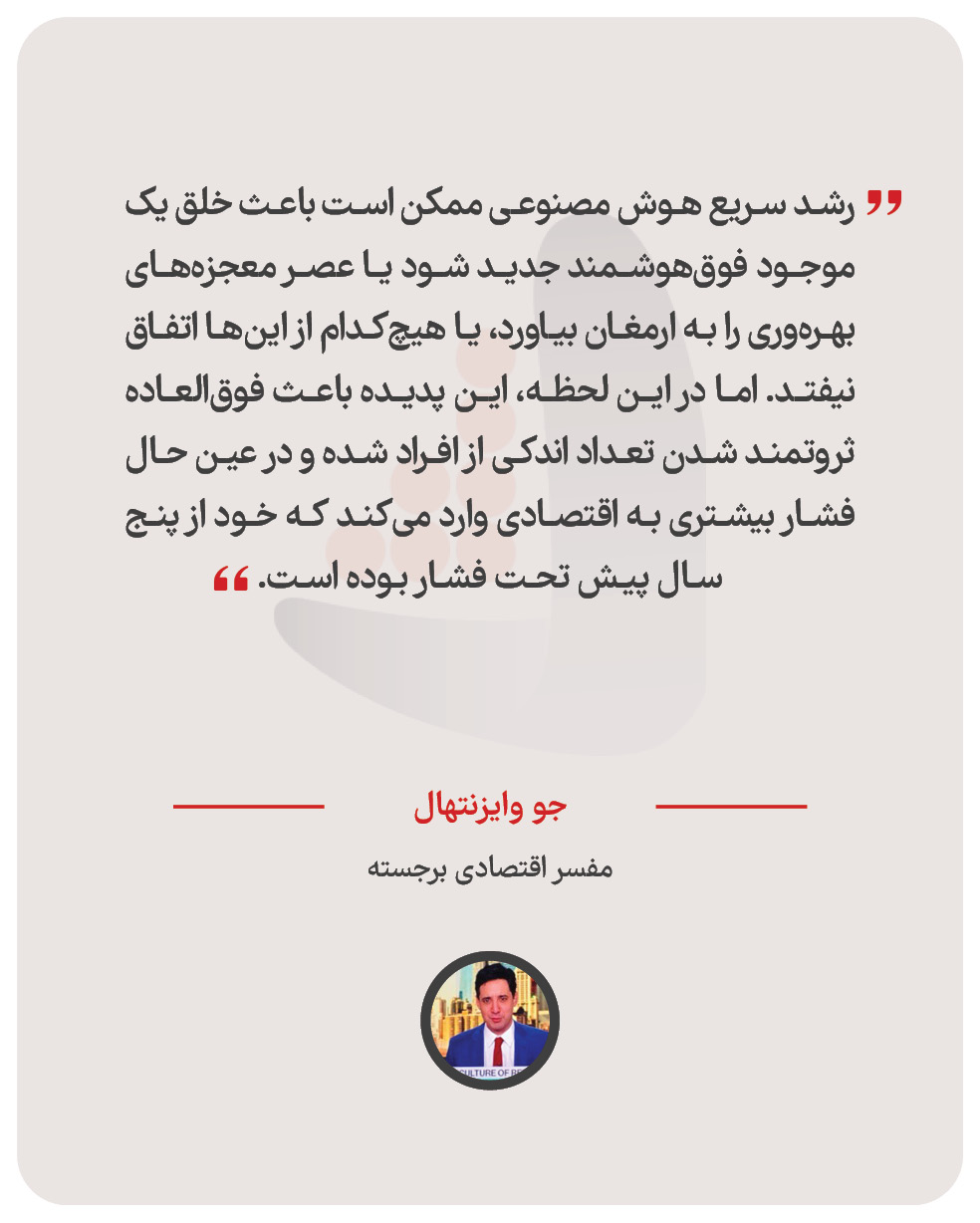 جو وایزنتهال - مفسر اقتصادی برجسته