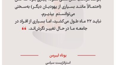 یوناه لیبرمن - استراتژیست سیاسی