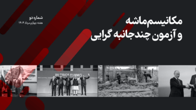ترکیب تصویر پوتین و ترامپ - کودکان غزه در آوار - سران بریکس و دیدار دیپلمات های ایران، چین و فرانسه که در اطلس هفته شماره 2 آورده شده است