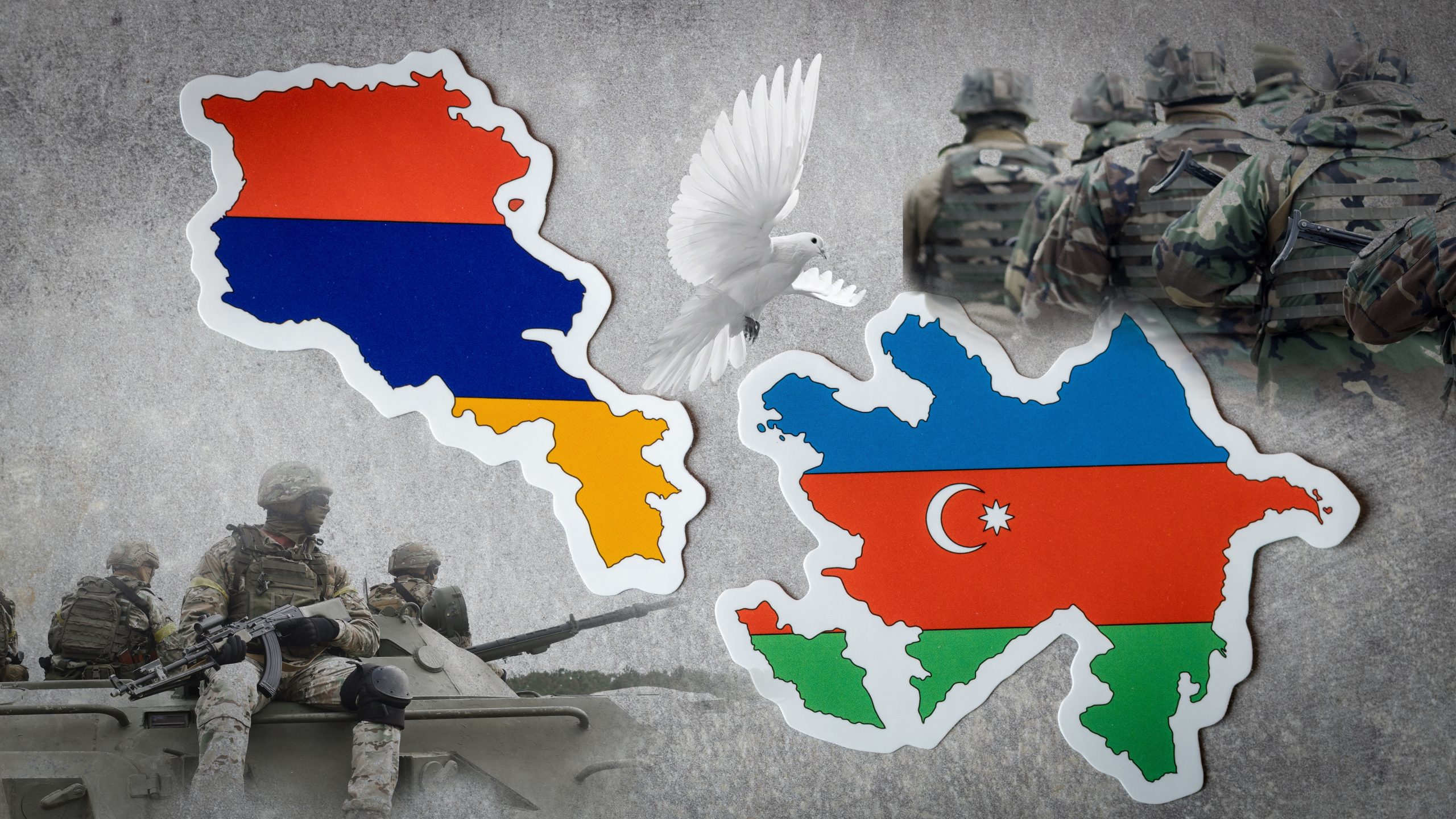 نقشه کشور آذربایجان و روسیه _ اطلس دیپلماسی