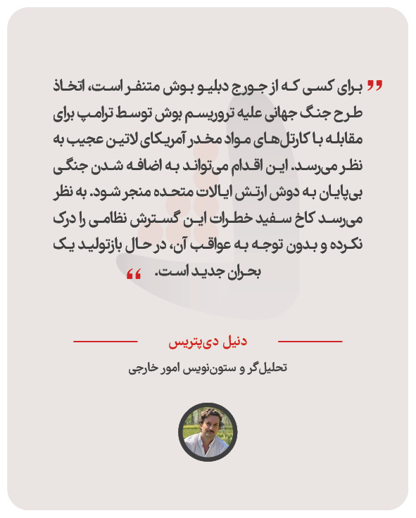 دنیل دی‌پتریس – تحلیل‌گر و ستون‌نویس امور خارجی