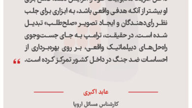 عابد اکبری - کارشناس مسائل اروپا