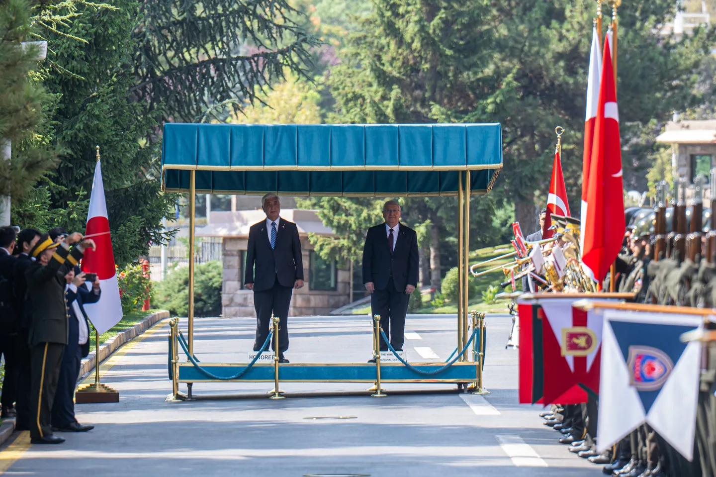 دیدار رسمی سران دو کشور