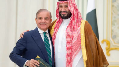 نخست وزیر پاکستان و شاه عربستان