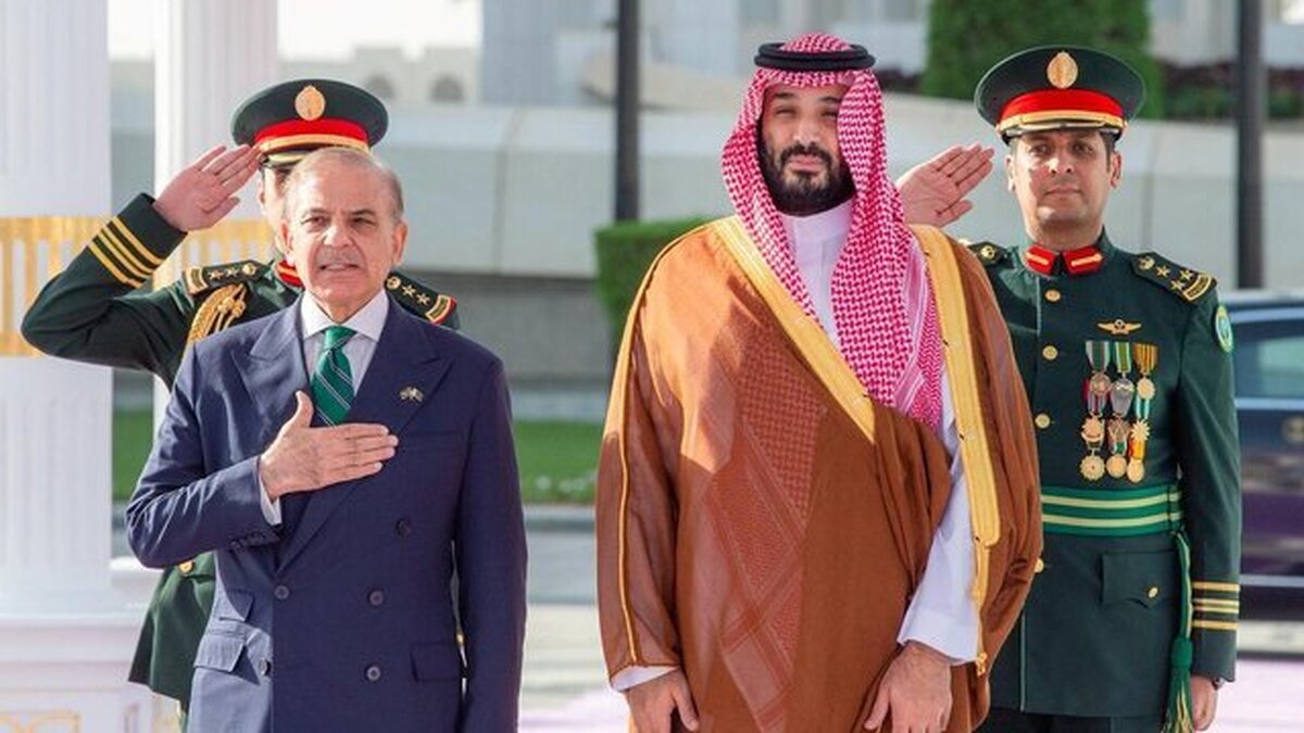 بن سلمان و شهباز شریف _ اطلس دیپلماسی