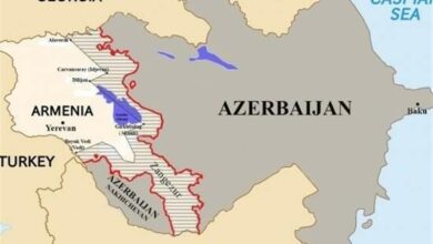نقشه قفقاز جنوبی _ اطلس دیپلماسی