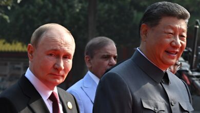 شی جین پینگ و پوتین _ اطلس دیپلماسی