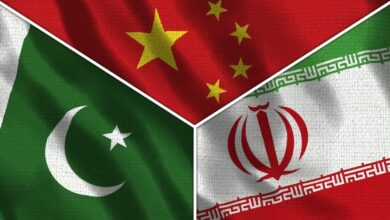 پرچم چین - ایارن - پاکستان _ اطلس دیپلماسی