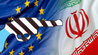 پرچم اتحادیه اروپا و ایران _ اطلس دیپلماسی