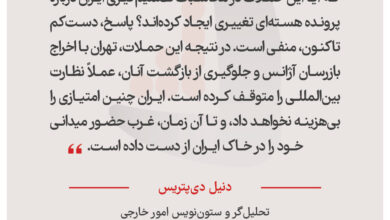 دنیل دی‌پتریس – تحلیل‌گر و ستون‌نویس امور خارجی