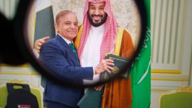 وزیر امور خارجه پاکستان و بن سلمان _ اطلس دیپلماسی