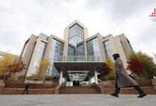 نمای بیرونی ساختمان مرکزی شرکت نفتی لوک اویل روسیه