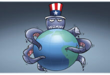 سمبل آمریکای هشت پا _ اطلس دیپلماسی