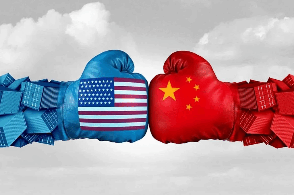 دستکش بوکس پرچم چین و دستکش بوکس پرچم آمریکا