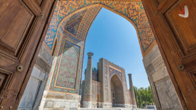 نمای مسجد جامع در ایران _ اطلس دیپلماسی