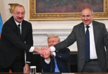 ترامپ - پاشینیان و علی اف _ اطلس دیپلماسی