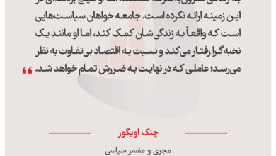 چنک اویگور _ مجری و مفسر سیاسی