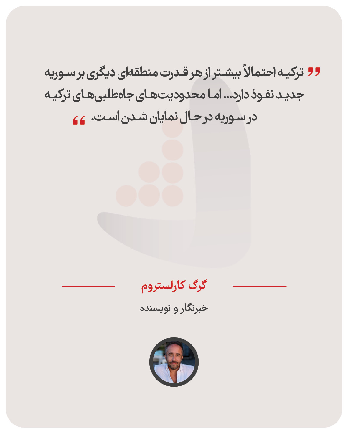 گرگ کارلستروم - خبرنگار و نویسنده