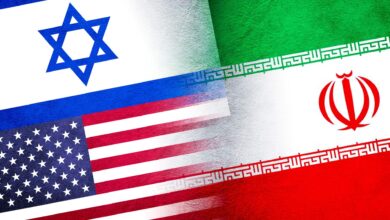 پرچم ایران، آمریکا و اسرائیل _ اطلس دیپلماسی