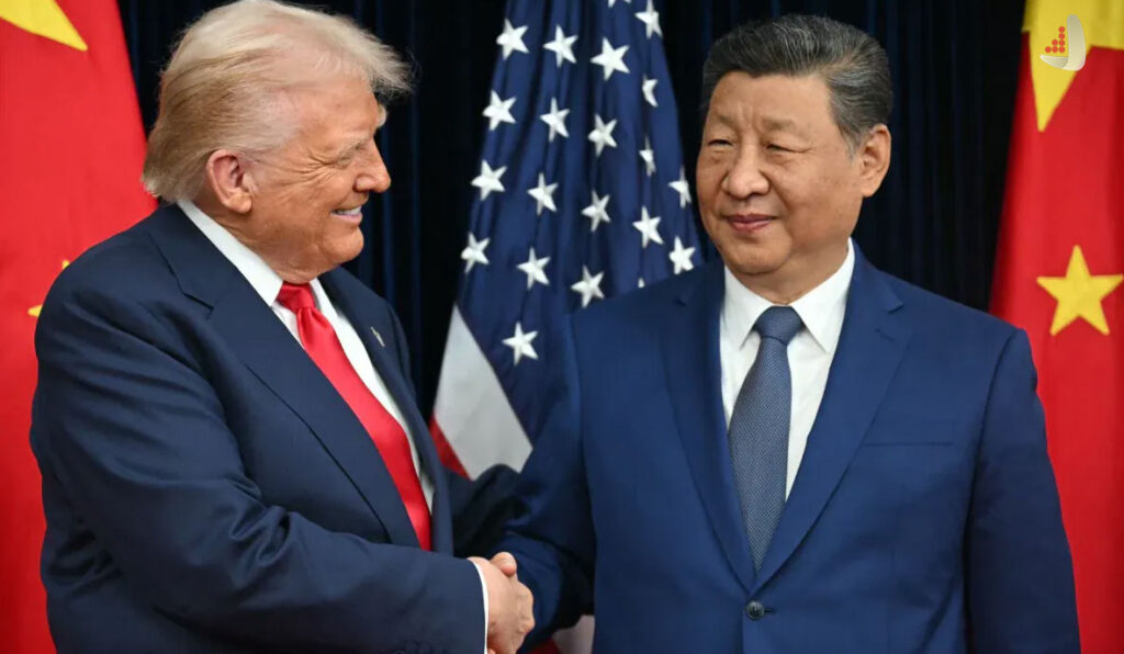 شی جین پینگ و ترامپ _ اطلس دیپلماسی