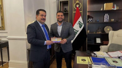 دو تن از مسئولان سفارت عراق _ اطلس دیپلماسی