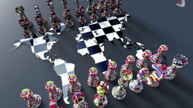 صفحه شطرنج _ اطلس دیپلماسی