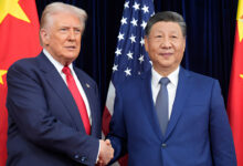 شی جین پینگ و ترامپ