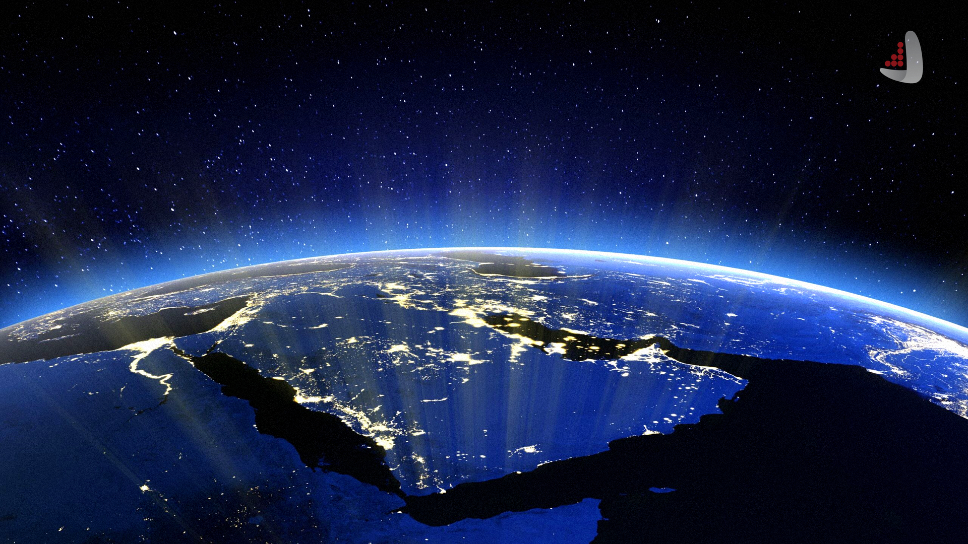 غرب‌آسیا از فضا