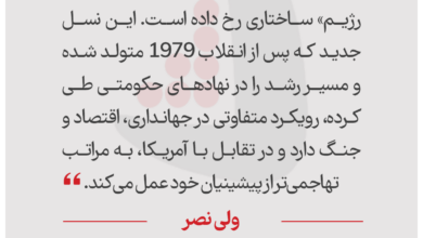 ولی نصر - کارشناس مسائل بین‌الملل