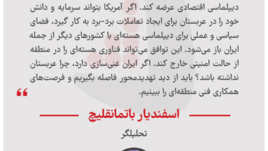 اسفندیار باتمانقلیچ  - تحلیلگر