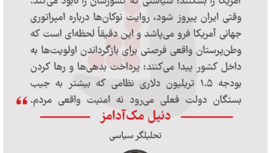 دنیل مک‌آدامز - تحلیلگر سیاسی