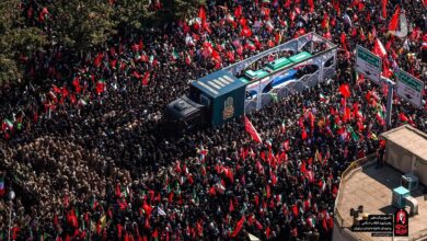 تشییع پیکر رهبر شهید ایران