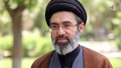 تصویری از آیت‌الله سید مجتبی خامنه ای رهبر ایران