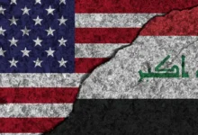 پرچم عراق و ایالات متحده