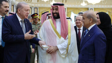 اردوغان و بن سلمان و شهباز شریف