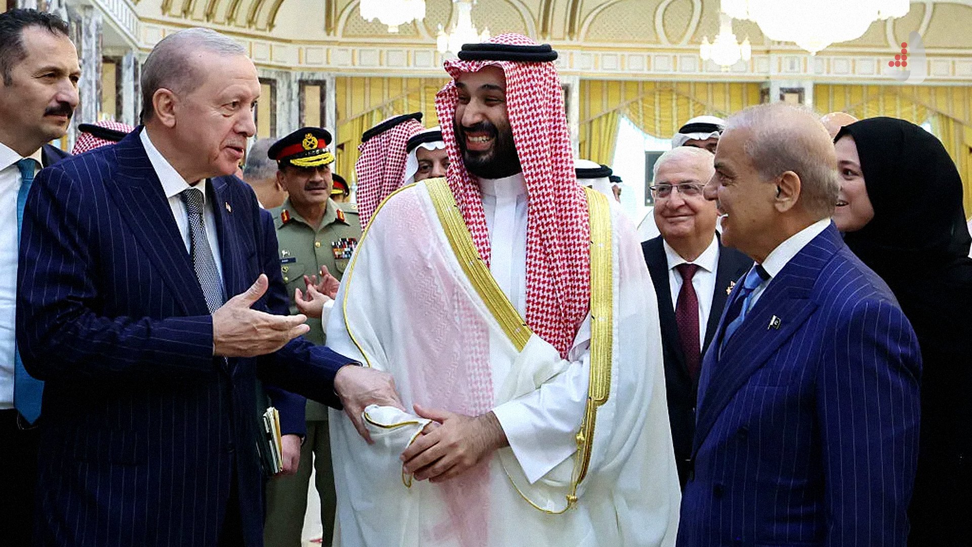 اردوغان، بن سلمان و شهباز شریف _ اطلس دیپلماسی