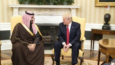 ترامپ و بن سلمان