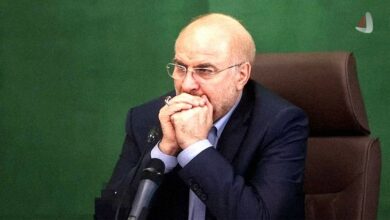پرتره محمدباقر قالیباف رئیس مجلس شورای اسلامی