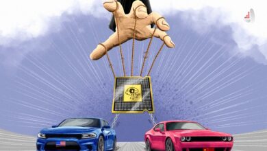 تصویر مفهومی رقابت هوش مصنوعی امریکا و چین _ اطلس دیپلماسی