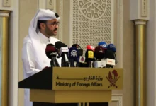 سخنرانی ماجد الانصاری سخنگوی وزارت امور خارجه قطر