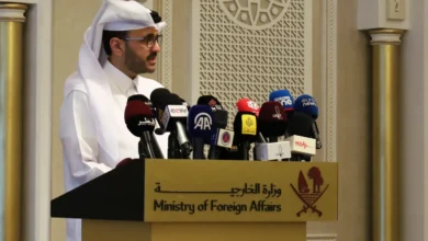 سخنرانی ماجد الانصاری سخنگوی وزارت امور خارجه قطر