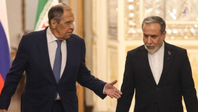 دیدار سرگئی لاوروف و علی باقری کنی در نشست وزرای خارجه بریکس در روسیه